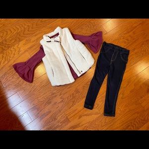 Girls 3 piece outfit